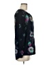 Faded Glory 100% Rayon Black Long Sleeve Blouse Size Med 8/10 - photo 4