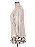 Leo & Nicole Animal Print Tan Pullover Sweater Size XL - photo 5