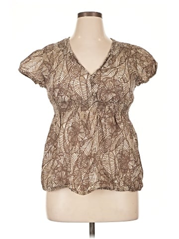 SONOMA life + style Short Sleeve Blouse (view 1)