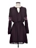 Express 100% Polyester Purple Casual Dress Size XS - photo 1