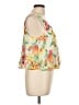 Lush 100% Polyester Orange Sleeveless Blouse Size L - photo 4