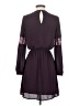 Express 100% Polyester Purple Casual Dress Size XS - photo 2