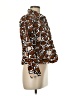 Ruby Rd. 100% Cotton Animal Print Brown Jacket Size 8 - photo 4