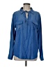 Kori America Blue Long Sleeve Blouse Size M - photo 1