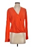 Diane von Furstenberg 100% Silk Orange Blouse Size 4 - photo 1