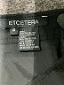 Etcetera Solid Black Formal Skirt Size 8 - photo 4