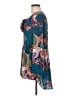 DR2 100% Polyester Teal Long Sleeve Blouse Size M - photo 5