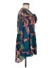 DR2 100% Polyester Teal Long Sleeve Blouse Size M - photo 4