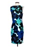 Jennifer Lopez Graphic Blue Cocktail Dress Size S - photo 2