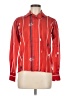 Evan Picone Print Red Long Sleeve Button-Down Shirt Size M (estimated) - photo 1