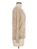 Ann Taylor LOFT 100% Acrylic Metallic Tan Pullover Sweater Size M - photo 4