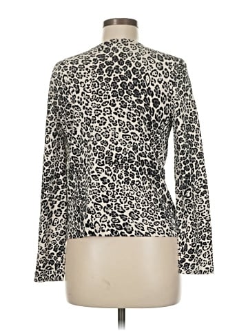Jones New York Signature Silk Cardigan (view 2)