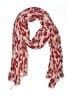 Ann Taylor Animal Print Red Scarf One size - photo 1
