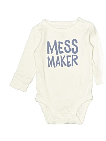 Baby B'gosh Long Sleeve Onesie (view 1)