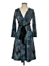 BCBGMAXAZRIA Paisley Blue Cocktail Dress Size S - photo 1