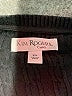 Kim Rogers 100% Cotton Solid Black Pullover Sweater Size 2X - photo 7