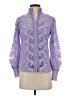 Boston Proper Purple Long Sleeve Blouse Size XXS - photo 1