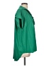 Unbranded Green Short Sleeve Blouse Size L - photo 4