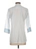 Roberta Roller Rabbit 100% Cotton Gray 3/4 Sleeve Blouse Size S - photo 2