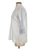 Roberta Roller Rabbit 100% Cotton Gray 3/4 Sleeve Blouse Size S - photo 5