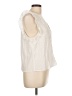 Steve Madden Ivory Sleeveless Blouse Size L - photo 4