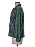 Nikki Stripes Green Long Sleeve Blouse Size M (estimated) - photo 5