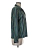Nikki Stripes Green Long Sleeve Blouse Size M (estimated) - photo 4