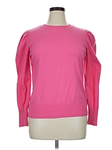 Marled Pullover Sweater (view 1)
