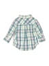 Andy & Evan 100% Cotton Plaid Pink Short Sleeve Button-Down Shirt Size 12-18 mo - photo 2