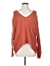 Free People Orange Pullover Sweater Size S - photo 1