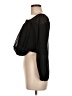 YOINS 100% Polyester Black Long Sleeve Blouse Size 8 - photo 5