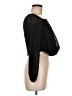 YOINS 100% Polyester Black Long Sleeve Blouse Size 8 - photo 4