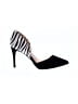 Mix No. 6 Animal Print Black Heels Size 6 - photo 1