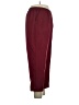 Blair 100% Polyester Solid Burgundy Casual Pants Size 16w - photo 4