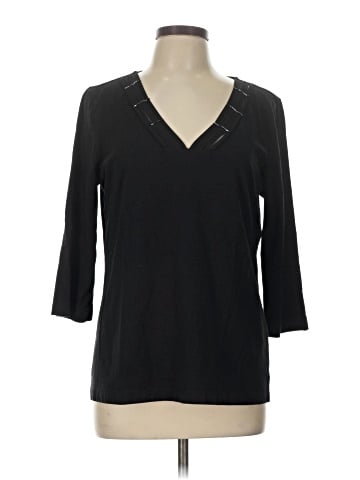 Dana Buchman 3/4 Sleeve Top (view 1)