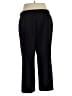 Briggs New York Solid Black Dress Pants Size 16W - photo 2