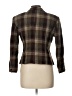 Jones New York 100% Wool Plaid Brown Wool Blazer Size 12 - photo 2