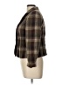 Jones New York 100% Wool Plaid Brown Wool Blazer Size 12 - photo 5