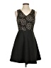 Francesca's Stars Black Cocktail Dress Size S - photo 1