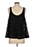 Deletta Damask Black Sleeveless Blouse Size XS - photo 2