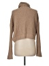 SO 100% Polyester Tan Turtleneck Sweater Size M - photo 2
