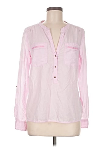 Mango Long Sleeve Blouse (view 1)