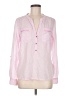 Mango Pink Long Sleeve Blouse Size 6 - photo 1