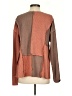 Easel Color Block Brown Pullover Sweater Size S - photo 2