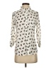 Freebird Animal Print Ivory 3/4 Sleeve Blouse Size S - photo 1