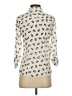 Freebird Animal Print Ivory 3/4 Sleeve Blouse Size S - photo 2