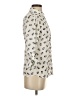 Freebird Animal Print Ivory 3/4 Sleeve Blouse Size S - photo 4