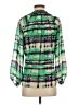 Jade 100% Viscose Green 3/4 Sleeve Blouse Size XS - photo 2