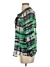 Jade 100% Viscose Green 3/4 Sleeve Blouse Size XS - photo 5