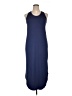 Unbranded Solid Blue Casual Dress Size XL - photo 1